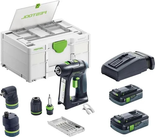 Festool Akku-Bohr- und Schraubendreher C 18 HPC 4,0 I-Set
