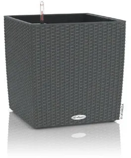 CUBE - Granitfarbener Flecht